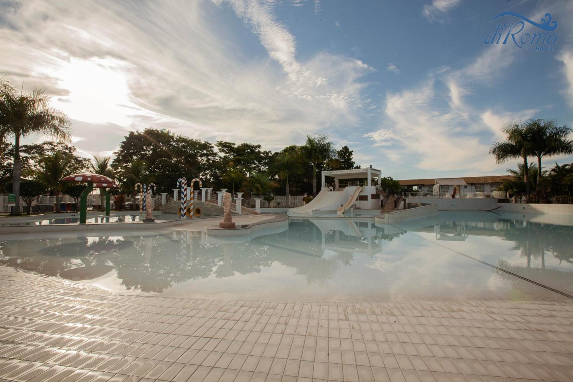 Di Roma Lacqua Caldas Novas Park 24H, Com Roupas De Cama E Banho Экстерьер фото