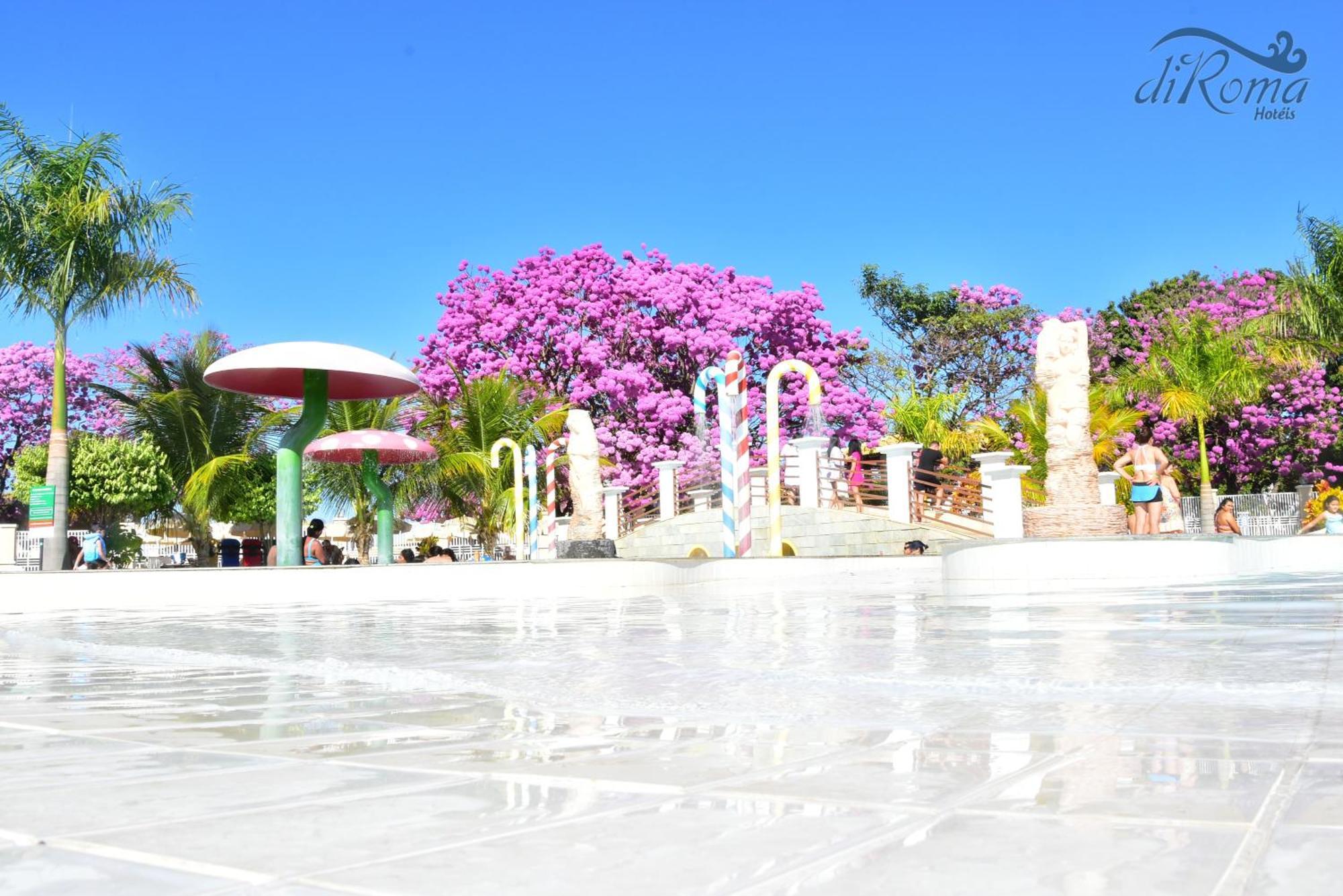 Di Roma Lacqua Caldas Novas Park 24H, Com Roupas De Cama E Banho Экстерьер фото